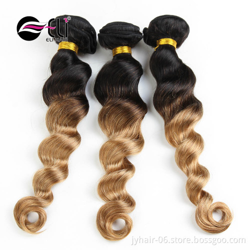 Cheap Ombre Color T1b/4/27 Romance 100% Brazilian Bulk Hair Natural Braid Cheap Hair Extension